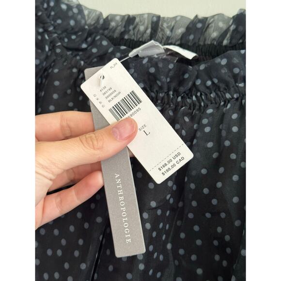 MARE MARE Tiered Strapless Mini Dress Size Large NWT - Picture 8 of 9